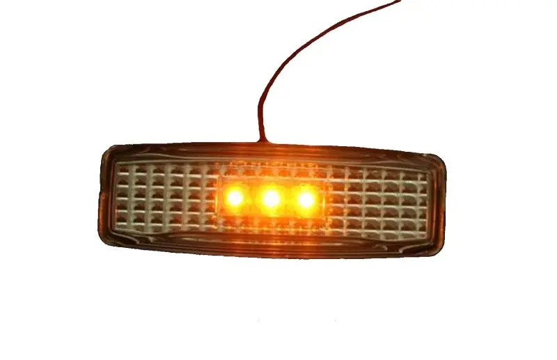 Putco Clear Led Fender Marker Lights For 1994–1998 Dodge Ram Dually Trucks 2