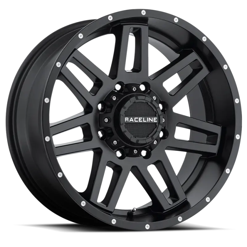 Raceline 931B Satin Black Alloy Wheel – 18X9 Inch, 5X127/5X135 Bolt Pattern, 18Mm Offset 1