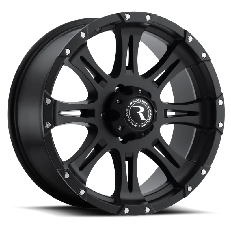 Raceline Raptor Forged Wheel – 20X9", 6X139.7Mm, 0Mm Offset, 106.1Mm Bore, Satin Black 1
