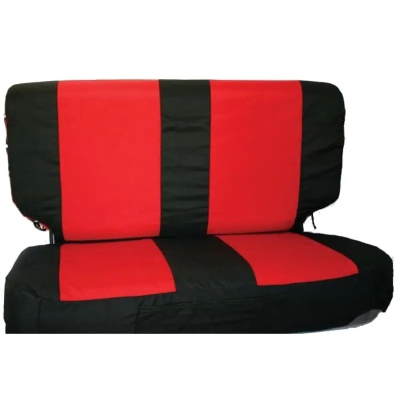 Rampage 1997-2002 Jeep Wrangler(Tj) Comfort Combo Seat Covers - Black/Grey 2