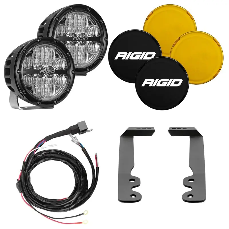 Rigid Industries A-Pillar Light Kit – 6-Inch 360-Series, Compatible With 2022+ Toyota Tundra 2