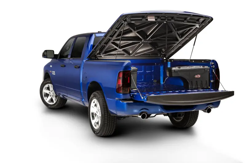 Undercover 16-17 Toyota Hilux Passengers Side Swing Case - Black Smooth 1
