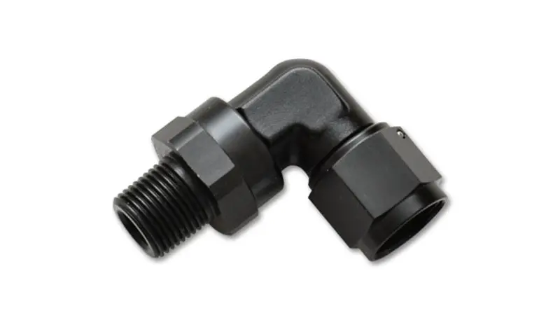 Vibrant -4An To 1/8-Inch Npt Swivel Adapter – 90-Degree Female Fitting For Fuel Or Vacuum Lines 1