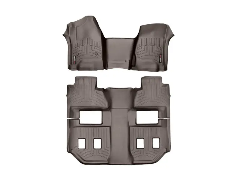 Weathertech Front Floorliner – Cocoa Color, Universal Fit With Custom Contouring 1