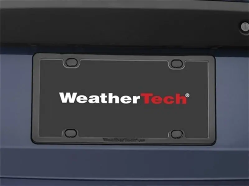 Weathertech License Plate Frame Kit – Matte Black 1