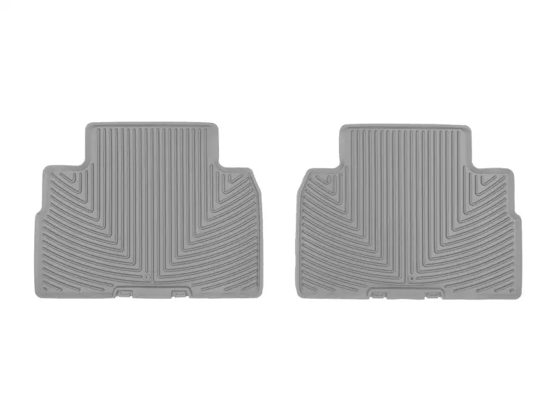 Weathertech Rear Floor Mats For 2020–2024 Hyundai Palisade – Durable Rubber Construction In Grey 1