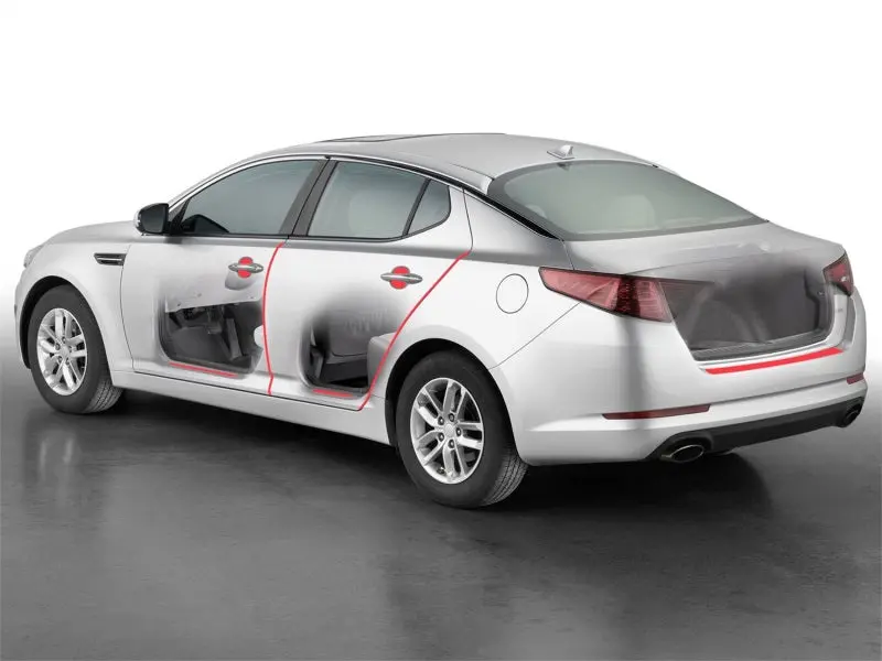 Weathertech Scratch Protection Film For 2019–2020 Hyundai Veloster – Clear, Low-Gloss Adhesive Shield 1