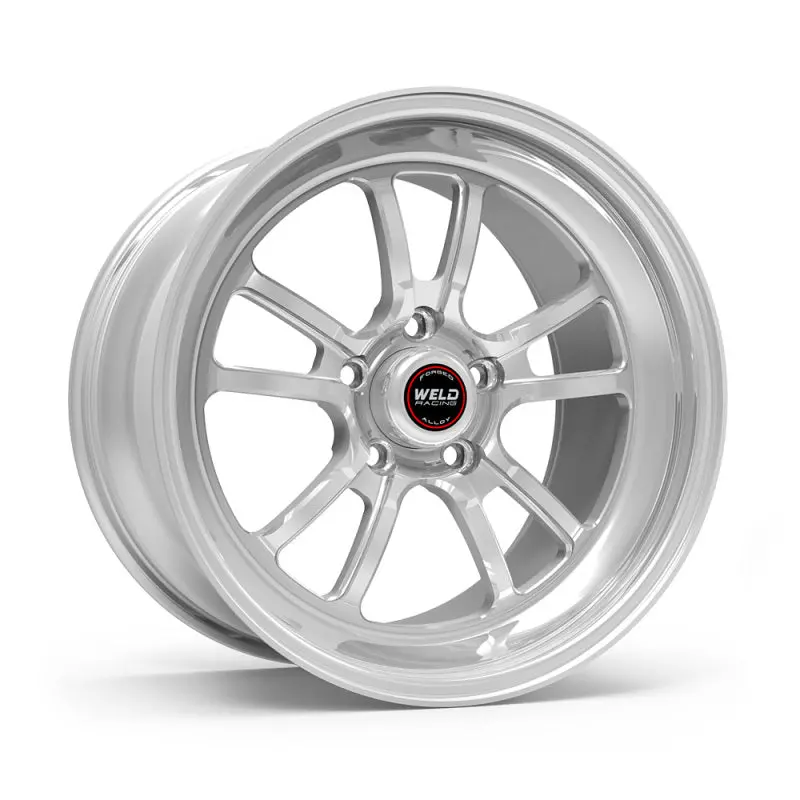 Weld S70 Rt-S Forged Aluminum Wheel – 18X10.5", 5X120 Bolt Pattern, 7.6" Backspace, Polished Center & Shell 1