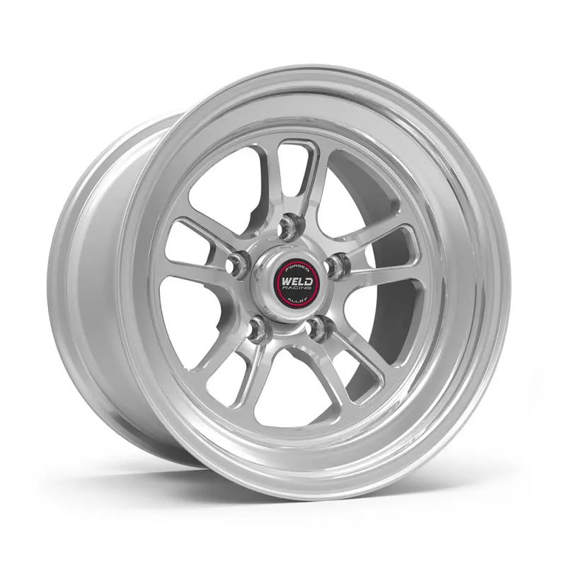 Weld S70 Rt-S Forged Wheel – 15X10, 5X120.65, 6.5-Inch Backspace, Polished Center & Shell 1