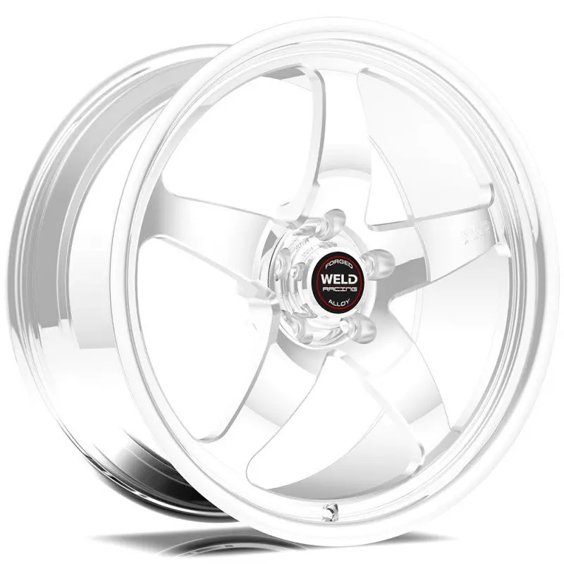 Weld S71 Polished Aluminum Beadlock Wheel – 17X11", 5X115Mm, 5.8" Backspace, Black Single Beadlock Mt 1