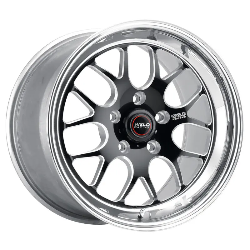 Weld S77 High-Pad Black Alloy Wheel: 20X11 2