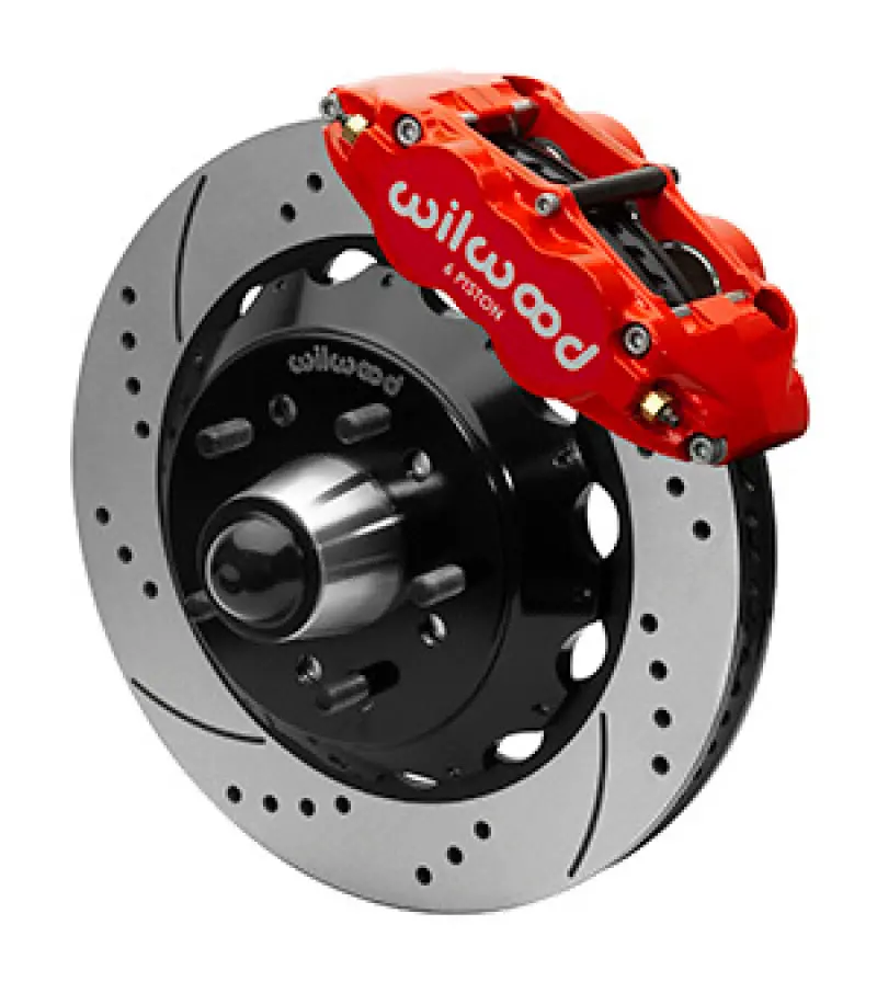 Wilwood Narrow Superlite 6R Front Brake Kit – 14" Rotors, Red Calipers For 1988–1998 Gmc C1500/C2500 Trucks 1