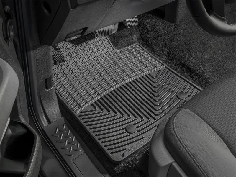 Wt Rubber Front Floor Mats – Black 1