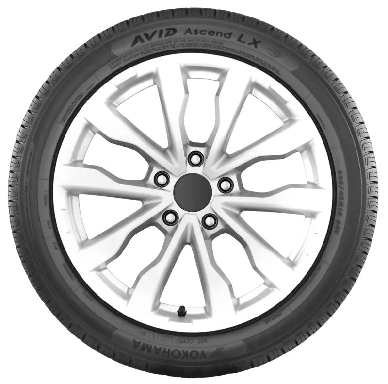 Yokohama Avid Ascend Lx All-Season Tire – 205/65R16 95H, Touring Comfort & Longevity 1