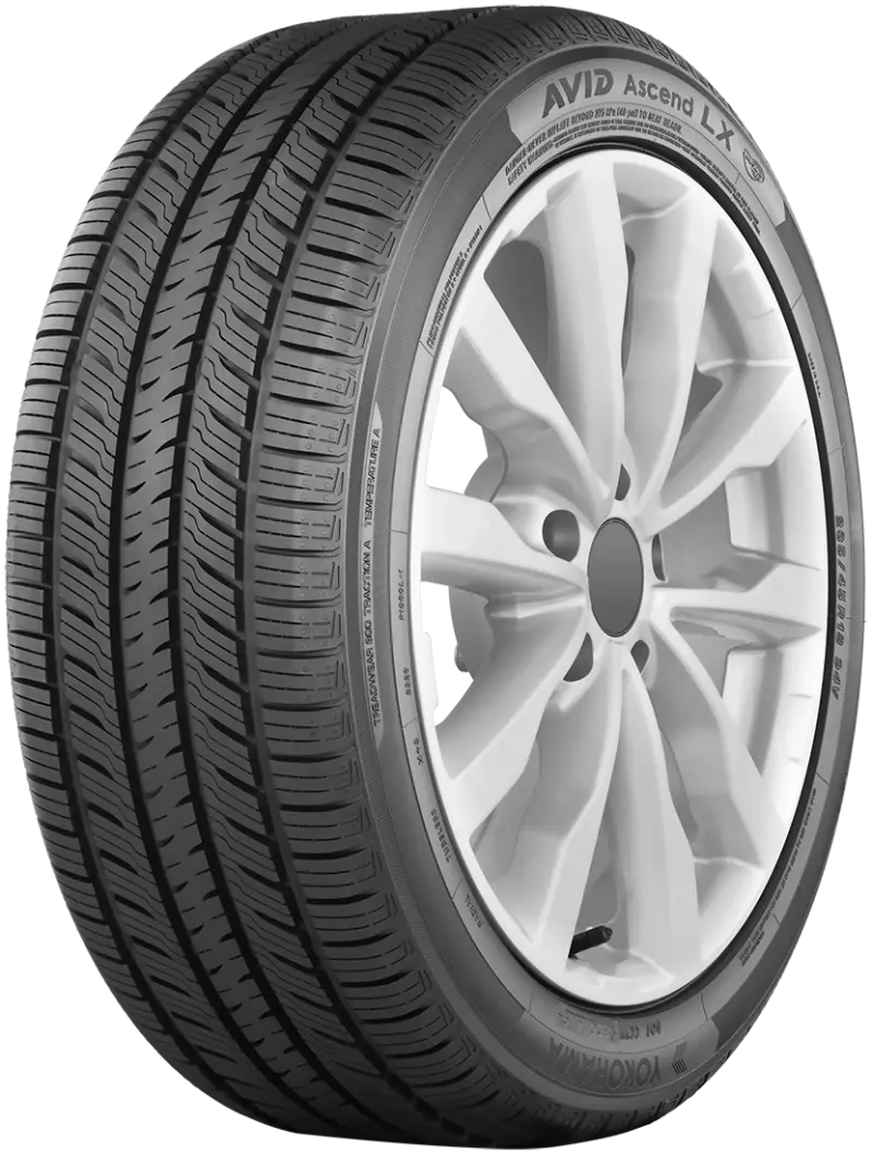Yokohama Avid Ascend Lx All-Season Tire – 205/65R16 95H, Touring Comfort & Longevity 2