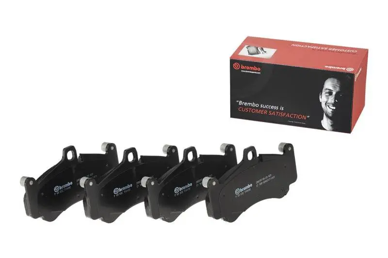 Brembo Rear Ceramic Brake Pads – 2007–2008 Dodge Sprinter 3500, Nao Oe Equivalent 1
