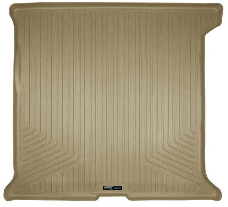 Husky Liners Cargo Mat For 2007–2010 Ford Expedition Eddie Bauer & 2008–2015 Lincoln Navigator – Tan 1